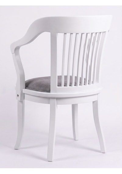 Throne Ahşap Yemek Sandalyesi Beyaz