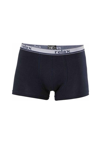 Relax Pamuklu Esnek Erkek Boxer Lacivert - 1268a Diğer
