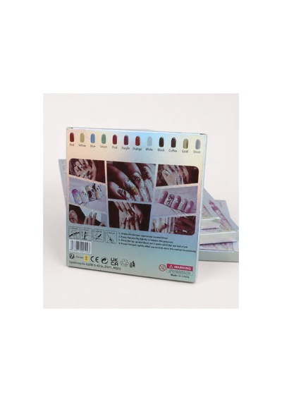 12 Renk Oje Kalem Nail Art Kalemi Su Bazlı Hızlı Kuruyan 0.5 Mm Uçlu Tırnak Sanatı Çizim Kalemi