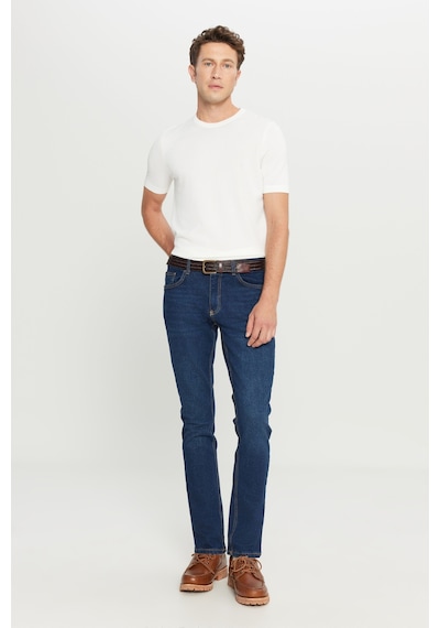 AC&Co / Altınyıldız Classics Rıss Jean Ekstra Slim Fit Pamuklu Erkek Kot Pantolon - Lacivert