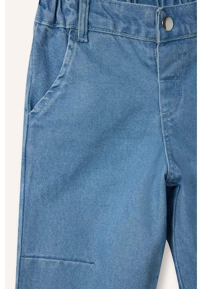 Defacto Erkek Bebek Regular Fit Düz Paça Jean Pantolon G6875a526spnm28 Mavi-nm28