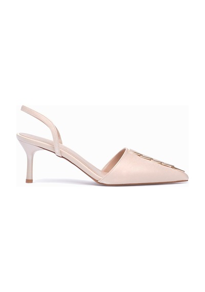 Kadın Saten Stiletto Sivri Burun Gold Detaylı Arkası Açık Abiye Topuklu Ayakkabı Marina Bej Bej Kadın Saten Stiletto Sivri Burun Gold Detaylı Arkası Açık Abiye Topuklu Ayakkabı Marina Bej Bej