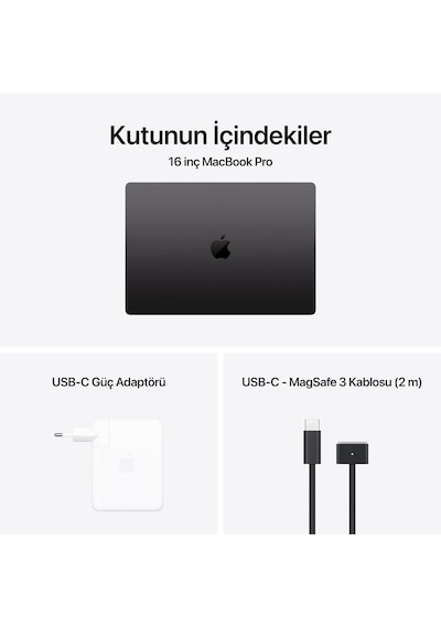 Apple Macbook Pro Z1FU000JB M4 Pro 48 GB 1 TB 16" Macos Dizüstü Bilgisayar