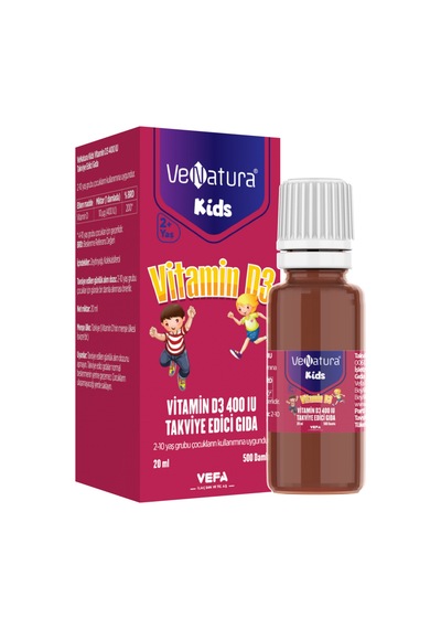 Venatura Kids Vitamin D3 400ıu Damla 20ml