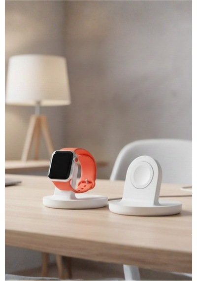 Apple Uyumlu Watch  Şarj Standı - Tüm Seri   Masaüstü Şarj Dock'u - Minimalist Akıllı Saat Tutucu