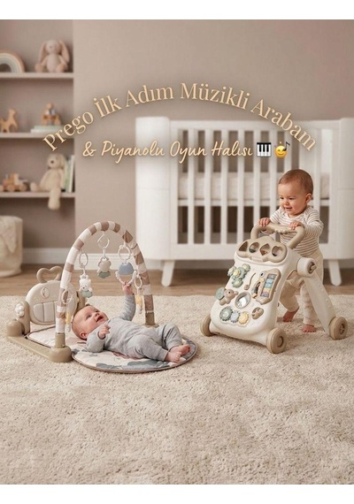 Yeni Doğan Prego Sunny Lüx Bebek Çeyiz Seti 40 Parça Gri