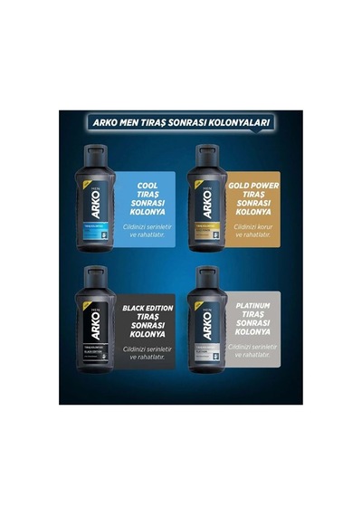 Arko Tıraş Kolonyası 255ml. Platinum