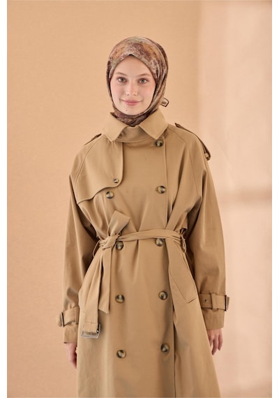 Silk Home Soft Eşarp 73095-02 Kahverengi, Sisli Yeşil, Sütlü Kahve, Nescafe