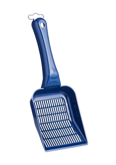 Moderna Scoopy Small Grid Dar Aralıklı Kedi Kumu Küreği - Lacivert Sku: Zeus8690010268150