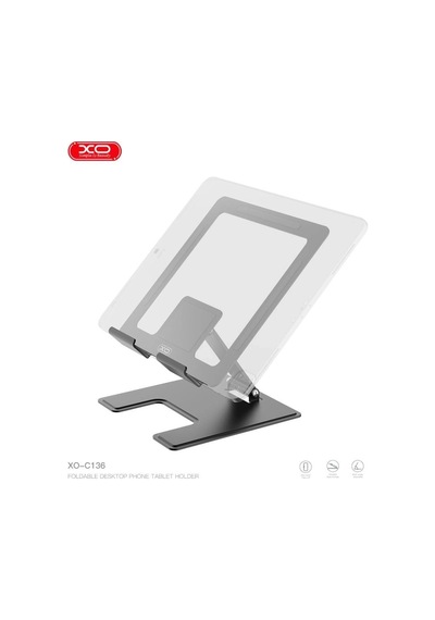 Xo C136 Katlanabilir Metal Tablet Ve Telefon Standı Cep Tutucu Stand Modeli Ayarlanabilir Stant