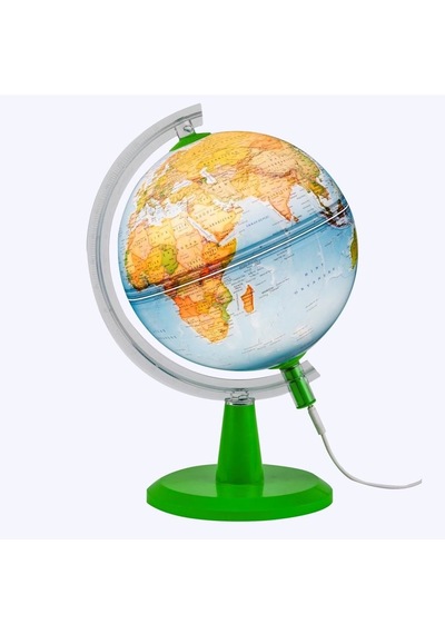 Gürbüz Küre Modern Fiziki Işıklı 30 Cm Çok Renkli