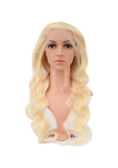 Gerçek Front Lace Daalı Platin Tül Peruk / 70/75cm - Mydr-758727 Renkli