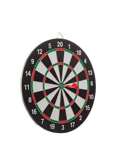 Delta Dart Seti 43 Cm 17 İnç + 6 Dart Oku 6 Gr Hedef Tahtası