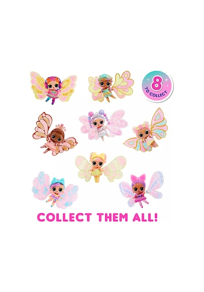 L.o.l. Surprise Fairies Serisi Bebek 7 Sürprizli Kanatlı Koleksiyon Figürü Lol
