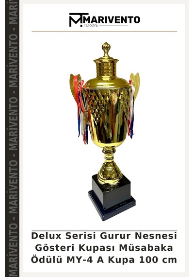 Marivento Delux Serisi Gurur Nesnesi Gösteri Kupası Müsabaka Ödülü My-4 A Kupa 100 Cm