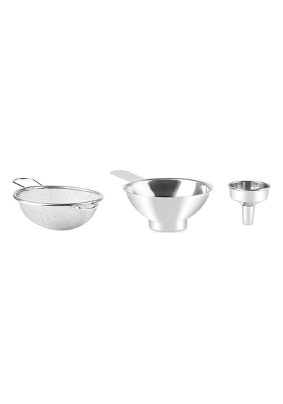 Karaca x Refika Gadgets Çok Amaçlı 3 Parça Huni Ve Süzgeç Seti