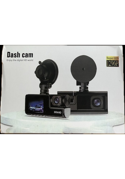 Aggıy A22 Araç Kamerası 2'' Lcd + Fhd +ön + İç + Geri Görüş Kamera + 32gb Kart Dahil