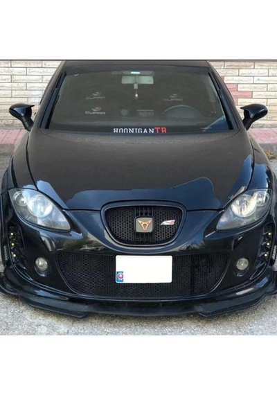 Seat Leon Mk2 Batman Yarasa Ayna Kapağı Piano Black 2005 2006 2007 2008 Uyumlu