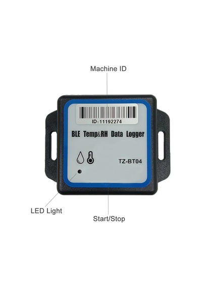 Aek Tech Tz Bt04 Bluetooth Sıcaklık Ve Nem Datalogger
