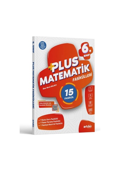Artıbir Yayınları 6 Sınıf Plus Matematik 15 Fasikülleri