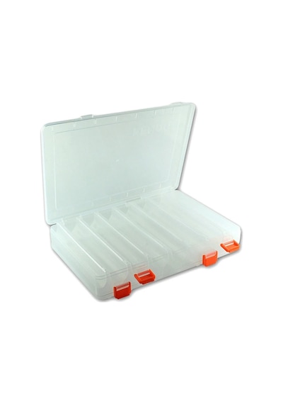 Kendo Çift Taraflı Maket Yem Kutusu 14 Gözlü 27x20.5x4.7cm Max 16.5cm Maketler İçin