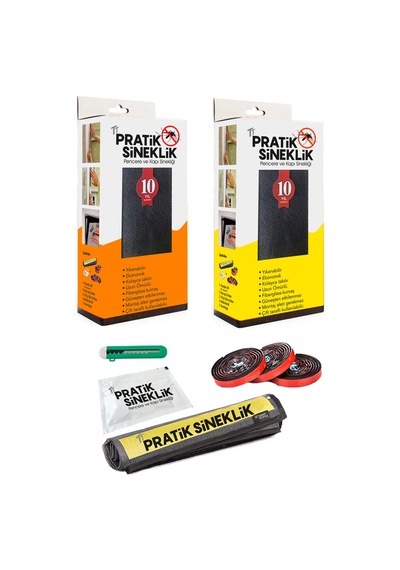 Tt Pratik Sineklik 1 Kapı - 1 Pencere 2' Li Paket