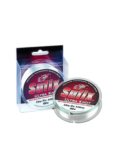 Sufix Ultra Knot 0.25 Mm 150m Beyaz Monofilament Misina 4.3kg Çeker