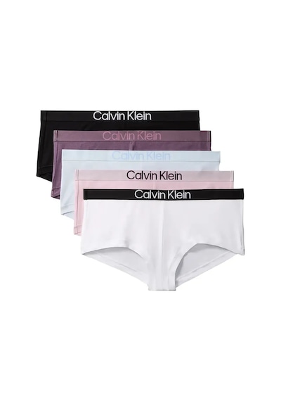 Calvin Klein Boyshort 5pk, Irk Beyaz Kadın 5'li Boxer