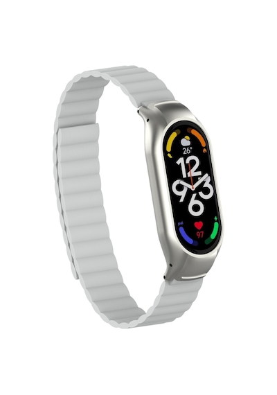 Xiaomi Mi Band 7 Uyumlu Krd-69 Nrtk Kordon-beyaz