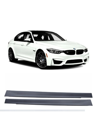 Bmw F30 2014- 3.seri Boyasız Plastik M3 Yan Marşpiyel