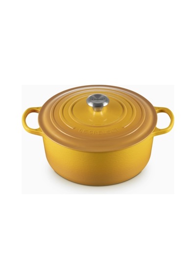 Le Creuset Yuvarlak Ikonik Lüks Döküm Tencere 28 Cm Sarı
