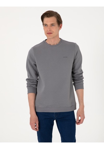 Pierre Cardin Erkek Gri Sweatshirt 50315021-vr024 Gri