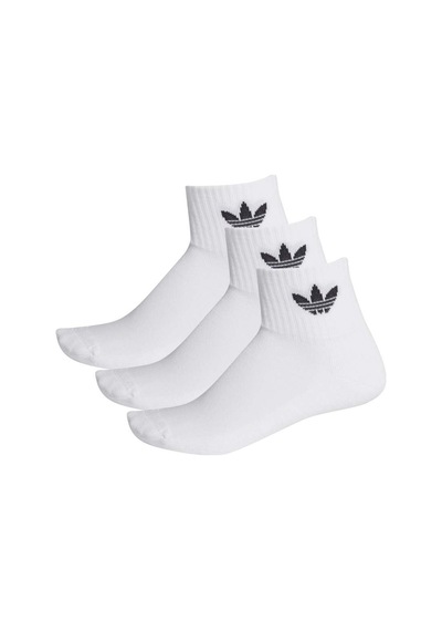 Adidas 1/4 Socks Unısex Spor Çorap - Ft8529 Beyaz