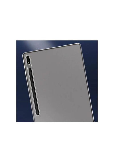 Samsung Galaxy Tab S8 Ultra Sm-x900 Uyumlu Kılıf Şeffaf Pürüzsüz Ultra İnce Esnek Darbe Emici Kapak
