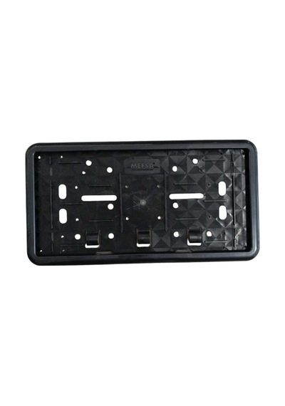 Northcity Çerçeveli Dikdörtgen Plaka Altlığı Siyah 32x17cm - 1 Adet