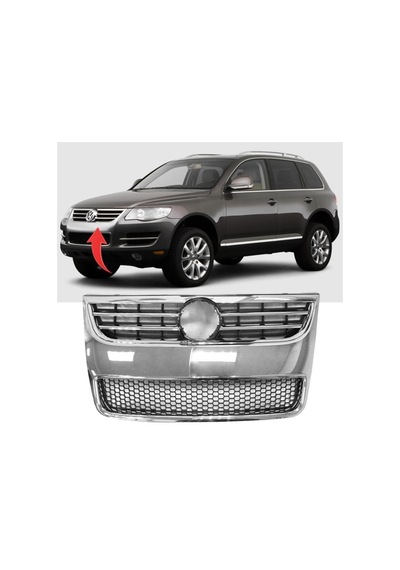 Vw Touareg Ön Panjur Mat Krom 2007-2010 7l6853651l 3q7