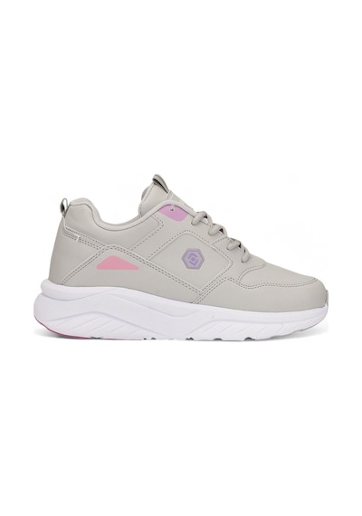 Tuğba Ortopedi 2110 Kadın Rahat Sneaker Gri/lila Gri - Lila