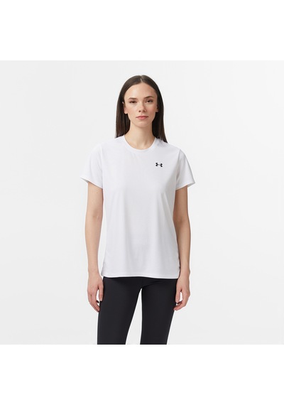 Under Armour Tech Ssc - Solid Kadın Beyaz Antrenman T-shirt 1384231