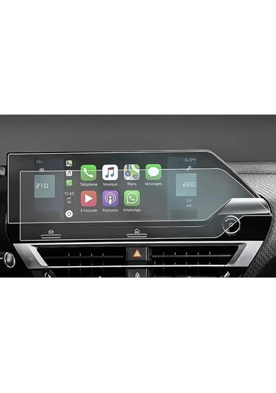Citroen C4 Suv 2021 2022 2023 10 İnç Navigasyon Ve Multimedya Uyumlu Nano Ekran Koruyucu