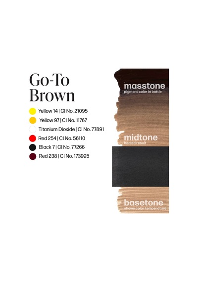 Perma Blend Go-to Brown Kalıcı Makyaj Kaş Pigmenti 15ml Diğer