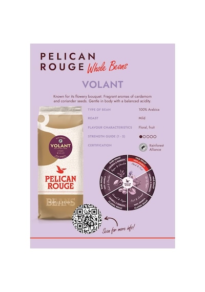 Pelıcan Rouge Volant Çekirdek Kahve 1 Kg Çekirdek Kahve