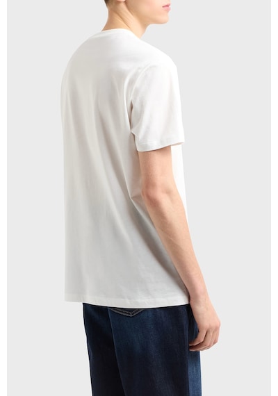 Armani Exchange Erkek T Shirt Xm000555 Af10358 U0009 Beyaz Beyaz