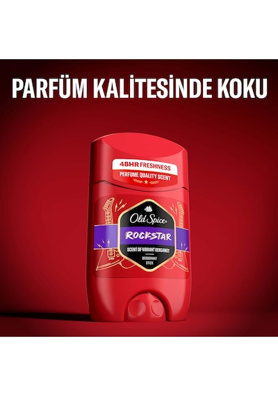 Old Spice Rockstar 48H Erkek Stick Deodorant 50 ML