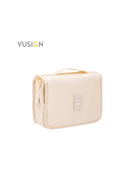 Vusign Vusıgn Kozmetik Saklama Çantası Seyahat Makyaj Organizer Çanta 24x9x20 Cm Beyaz Renk