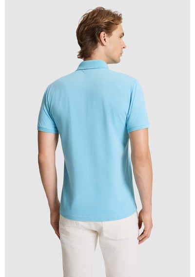 U.S. Polo Assn. U.s. Polo Assn. Erkek Aqua Tişört Basic 50327003-vr007
