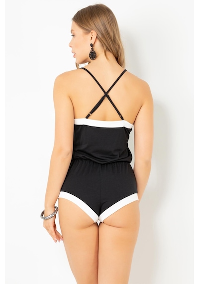 Miorre Doremi Pamuklu Şortlu Tulum Pijama 001