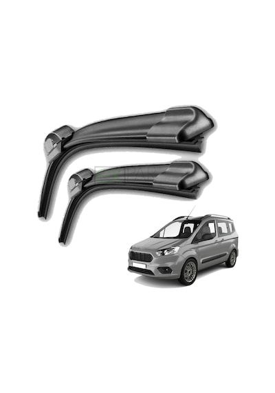 Ford Tourneo Courier Ön Cam Silecek Süpürgesi Takımı 2014 - 2023 Ford Kurye Ön Silecek