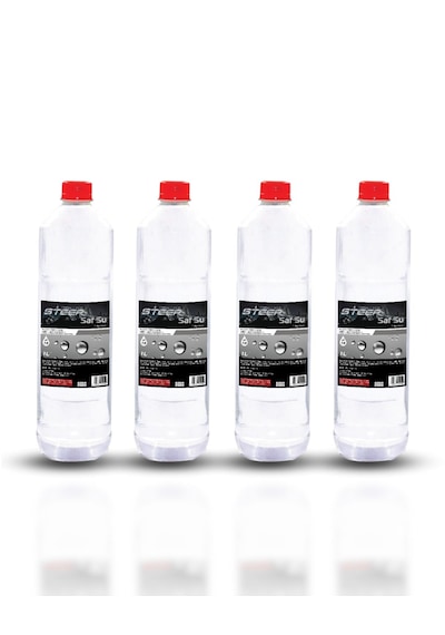 Steep Pure Water Saf Su Ph 7.5 1 Lt 4 Adet Şeffaf