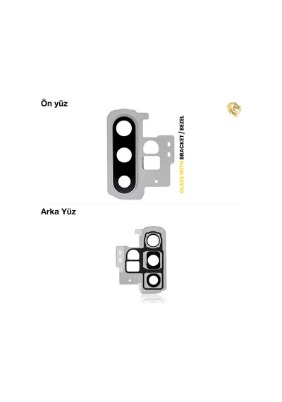 Samsung Galaxy S10 Plus İle Uyumlu Kamera Lensi Full Aura Glow Kamera Lensi Sade Lens Kamera Camı Kamera Merceği