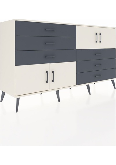 Hyperion Konsol 2 Raflı 6 Çekmeceli 4 Kapaklı 176x44x99 Aytaşı-aytaşı/antrasit Aytası/aytası - Aytası Hyperion Konsol 2 Raflı 6 Çekmeceli 4 Kapaklı 176x44x99 Aytaşı-aytaşı/antrasit Aytası/aytası - Aytası